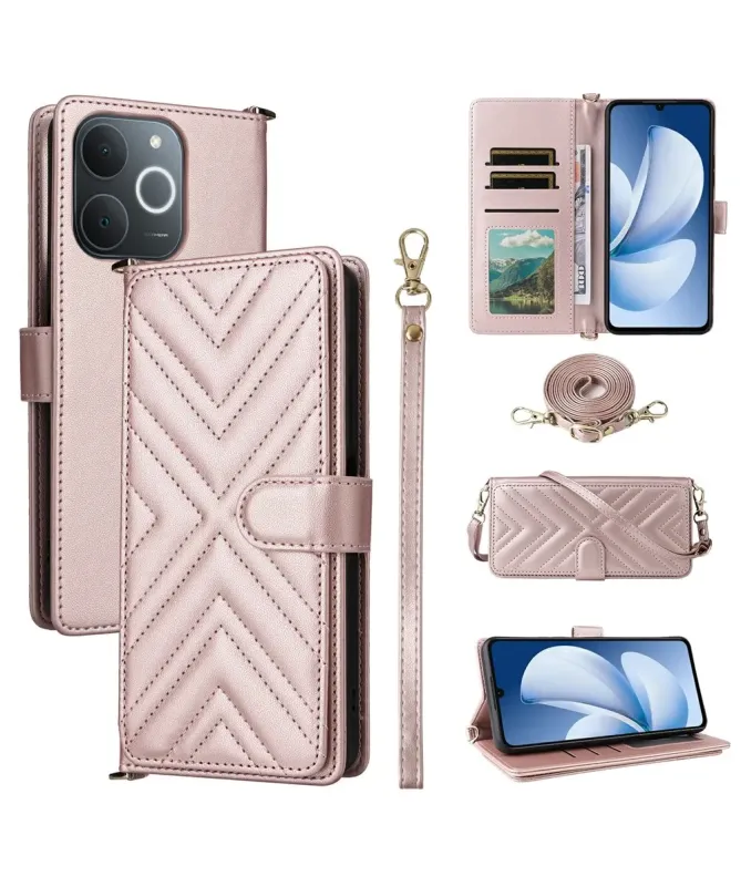 Housse Realme Note 70T Bandoulière Matelassée