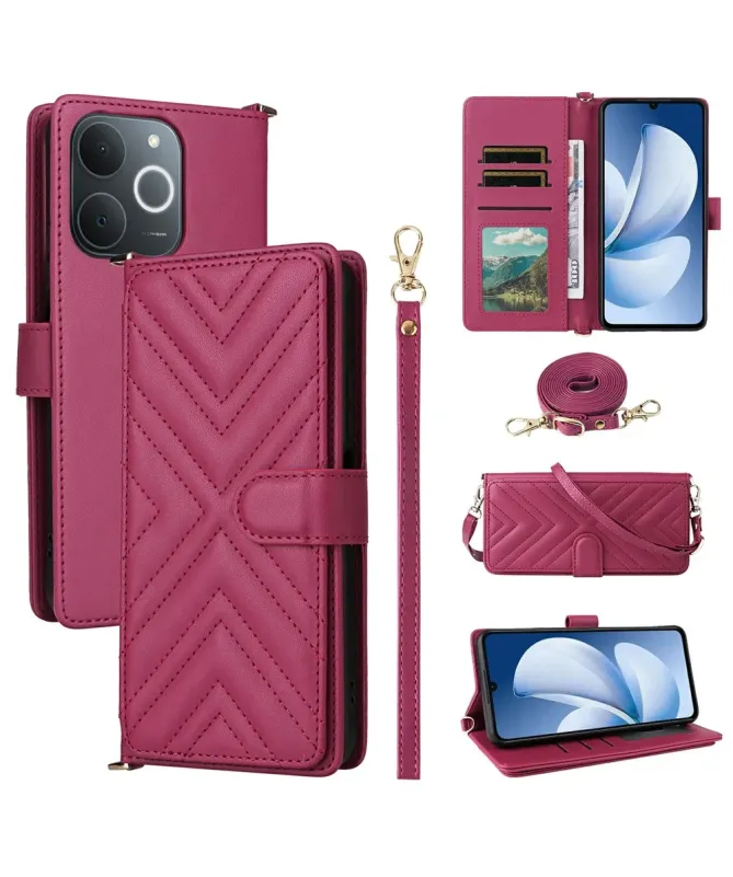 Housse Realme Note 70T Bandoulière Matelassée