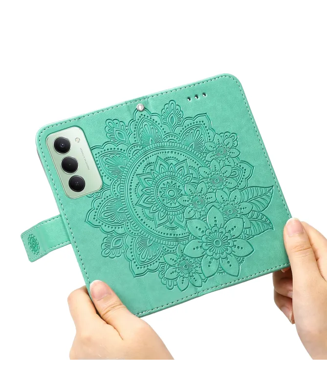 Housse Xiaomi Redmi 15 4G Portefeuille Motif Floral