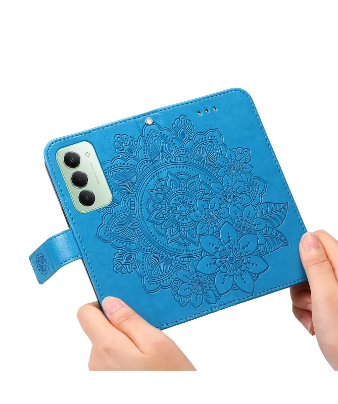 Housse Xiaomi Redmi 15 4G Portefeuille Motif Floral