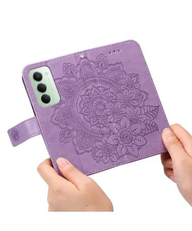 Housse Xiaomi Redmi 15 4G Portefeuille Motif Floral