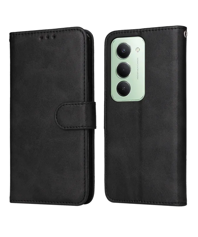 Housse Portefeuille Xiaomi Redmi 15 4G Effet Cuir
