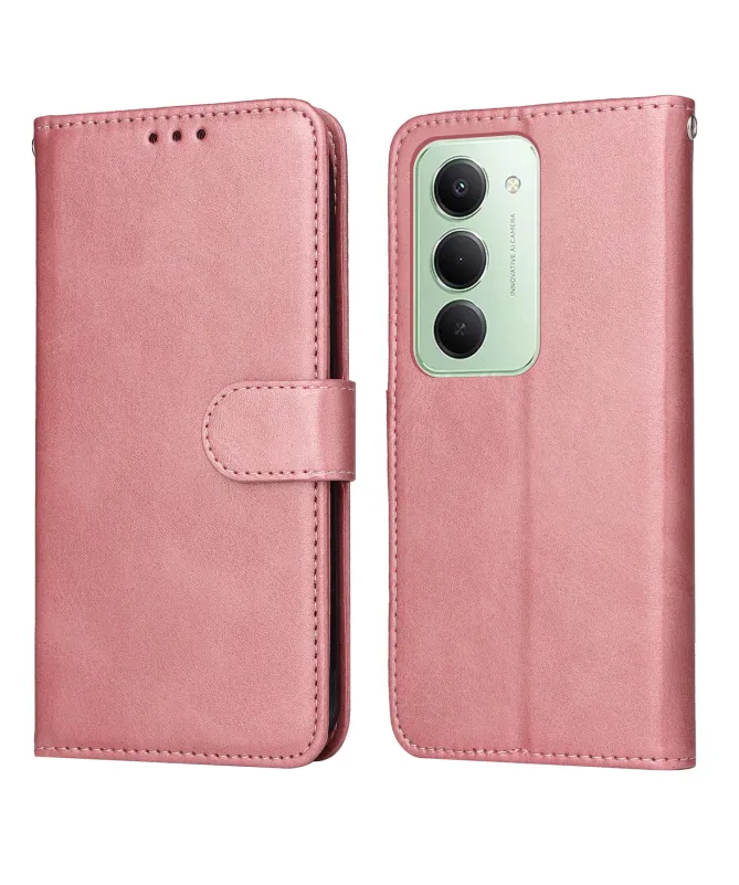 Housse Portefeuille Xiaomi Redmi 15 4G Effet Cuir