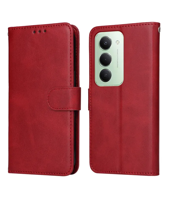 Housse Portefeuille Xiaomi Redmi 15 4G Effet Cuir