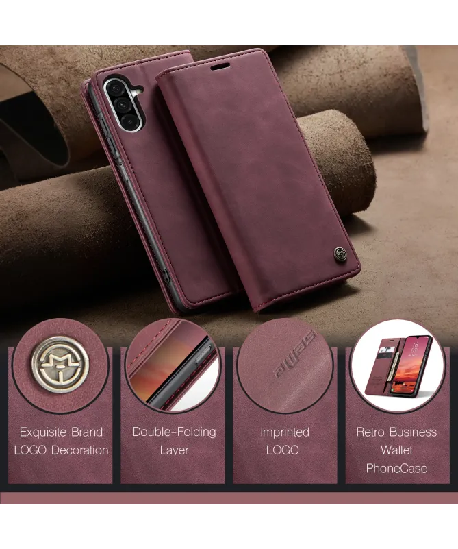 Housse Samsung Galaxy S25 FE Golias imitation cuir