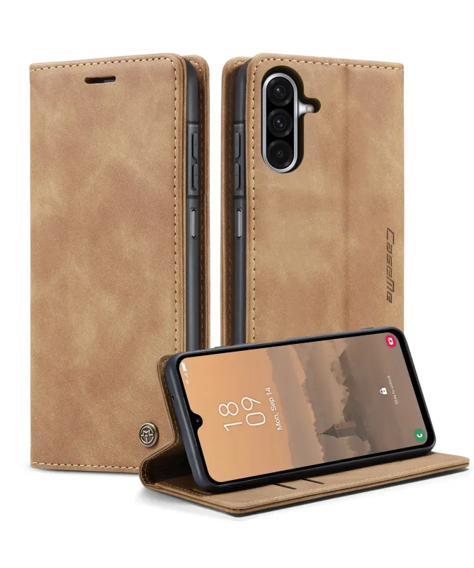 Housse Samsung Galaxy S25 FE Golias imitation cuir