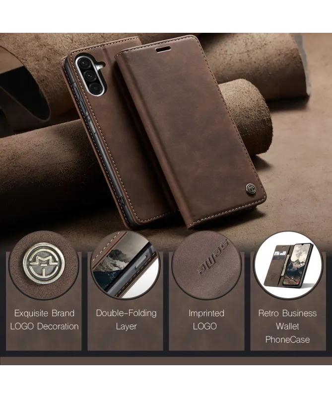 Housse Samsung Galaxy S25 FE Golias imitation cuir