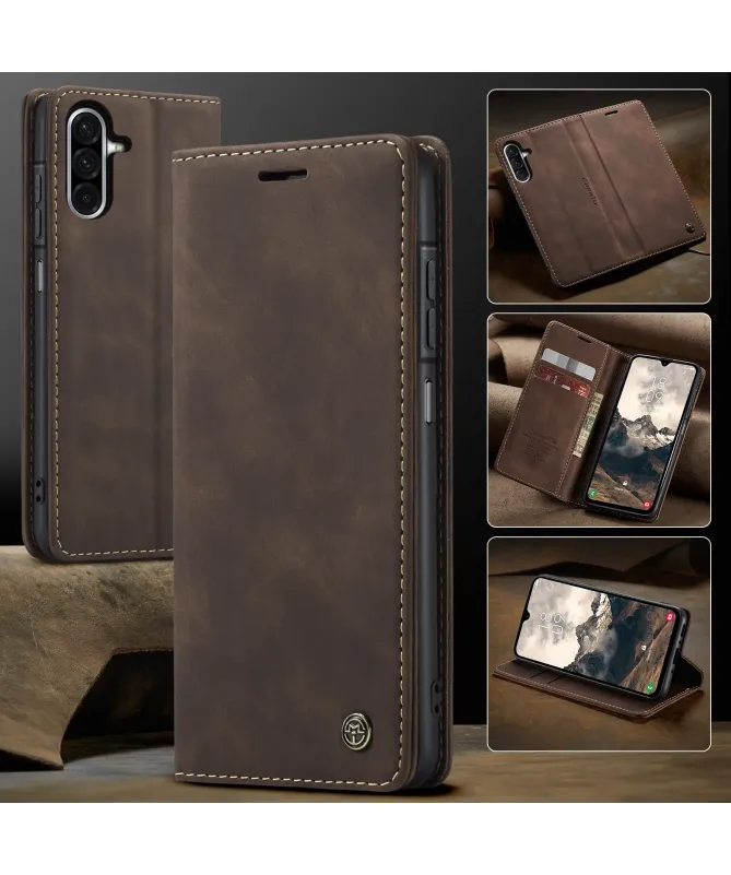 Housse Samsung Galaxy S25 FE Golias imitation cuir