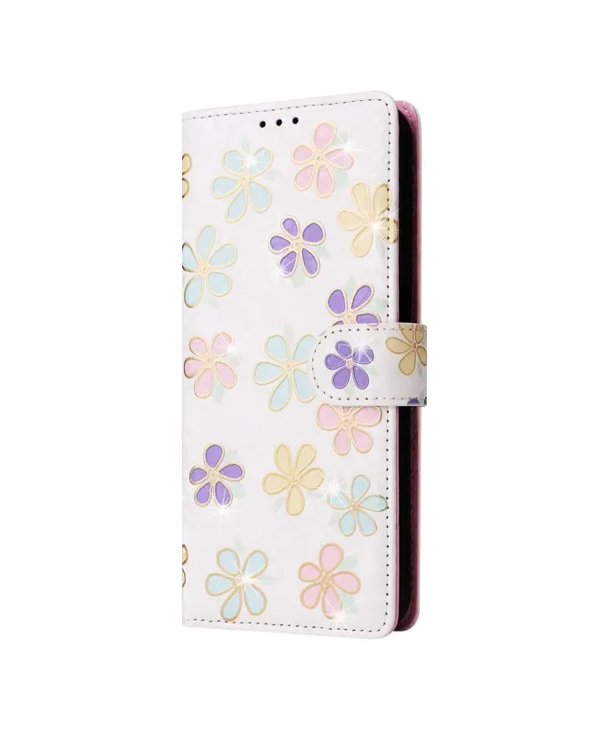 Housse Samsung Galaxy S25 FE à Fleurs Pastel
