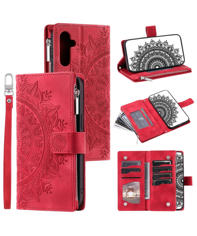 Housse Samsung Galaxy S25 FE Mandala Porte-Cartes