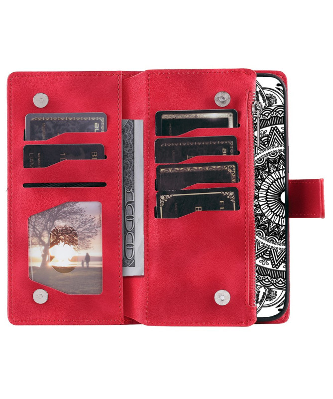 Housse Samsung Galaxy S25 FE Mandala Porte-Cartes