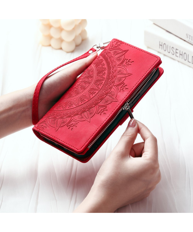 Housse Samsung Galaxy S25 FE Mandala Porte-Cartes