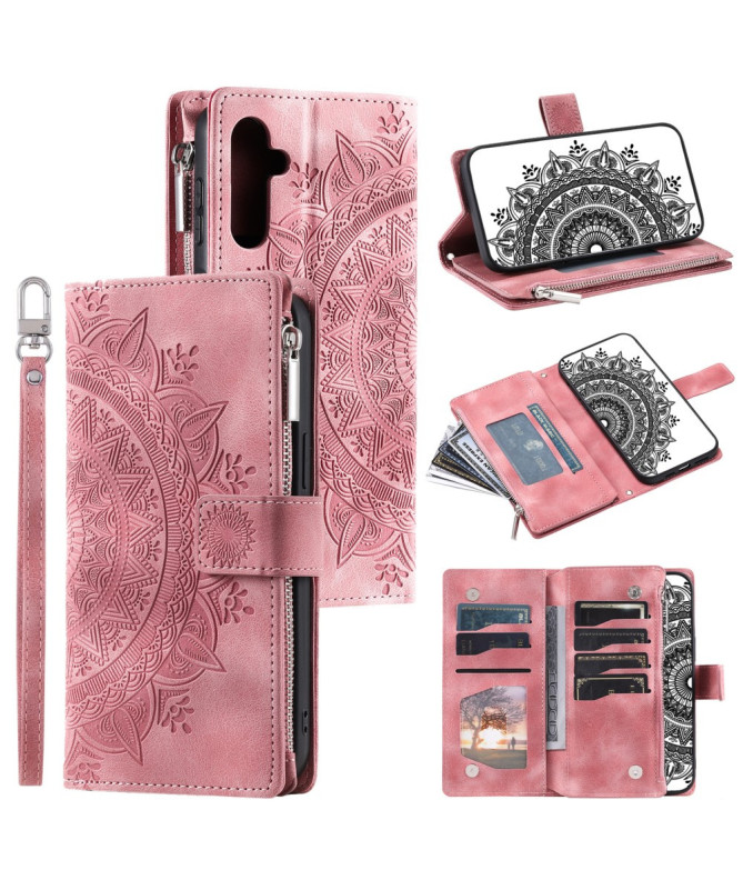 Housse Samsung Galaxy S25 FE Mandala Porte-Cartes