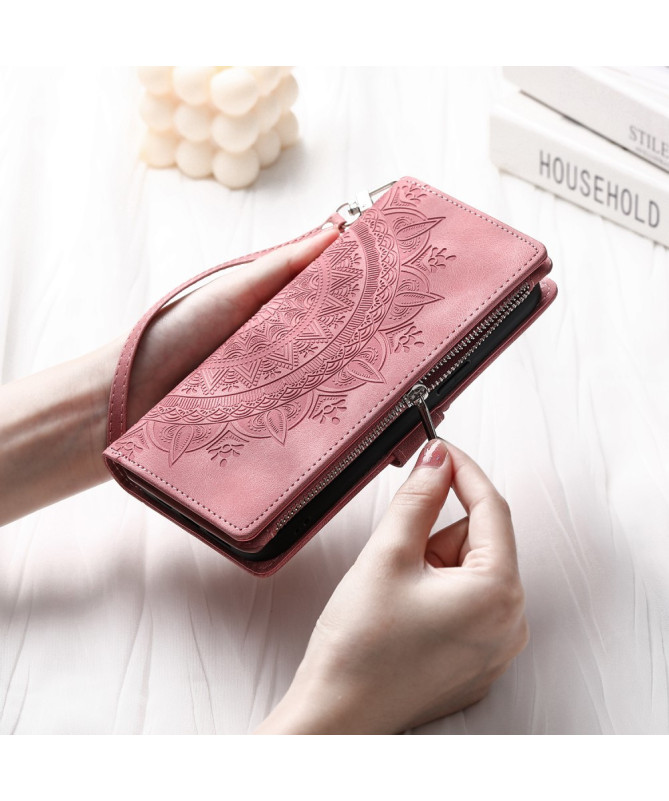 Housse Samsung Galaxy S25 FE Mandala Porte-Cartes