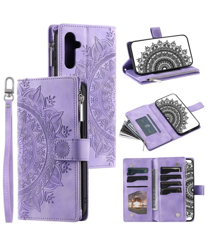 Housse Samsung Galaxy S25 FE Mandala Porte-Cartes