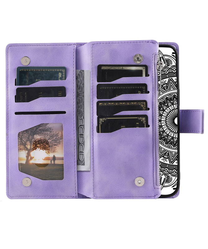 Housse Samsung Galaxy S25 FE Mandala Porte-Cartes