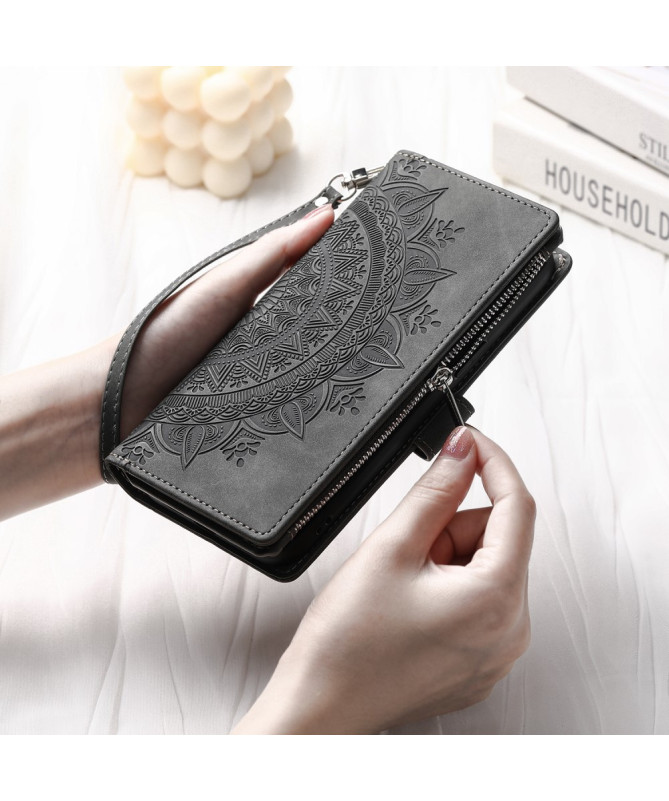 Housse Samsung Galaxy S25 FE Mandala Porte-Cartes