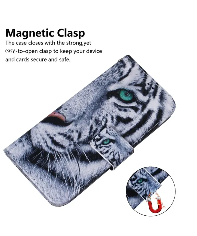 Housse Samsung Galaxy S25 FE Tigre aux Yeux Clairs