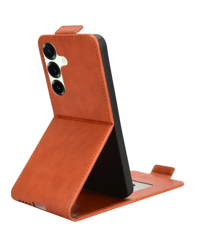 Housse Samsung Galaxy S25 FE à Clapet Vertical