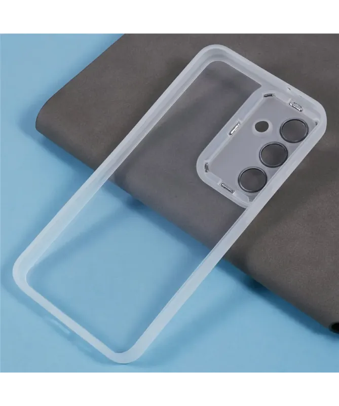 Coque Samsung Galaxy S25 FE cadre caméra rehaussé