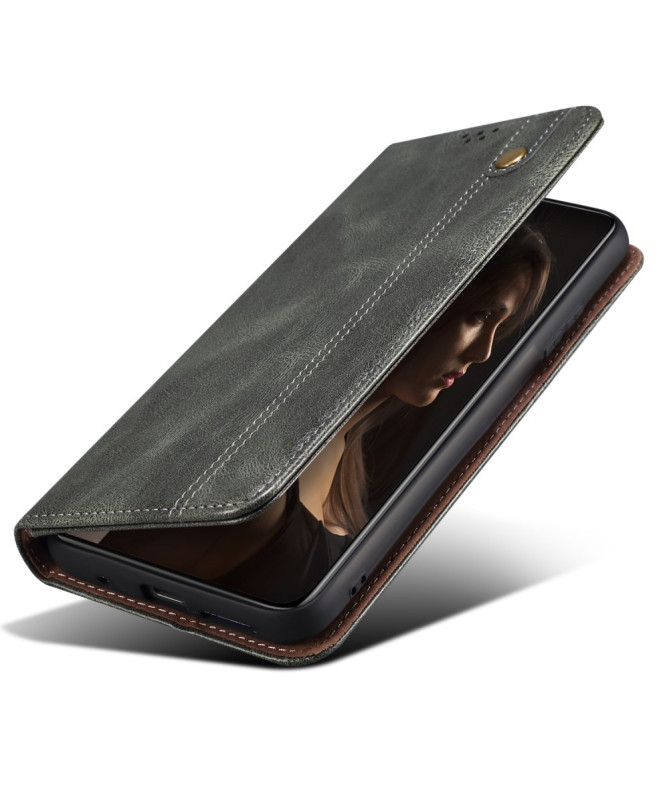 Housse Samsung Galaxy S25 FE Ernestine coutures apparentes
