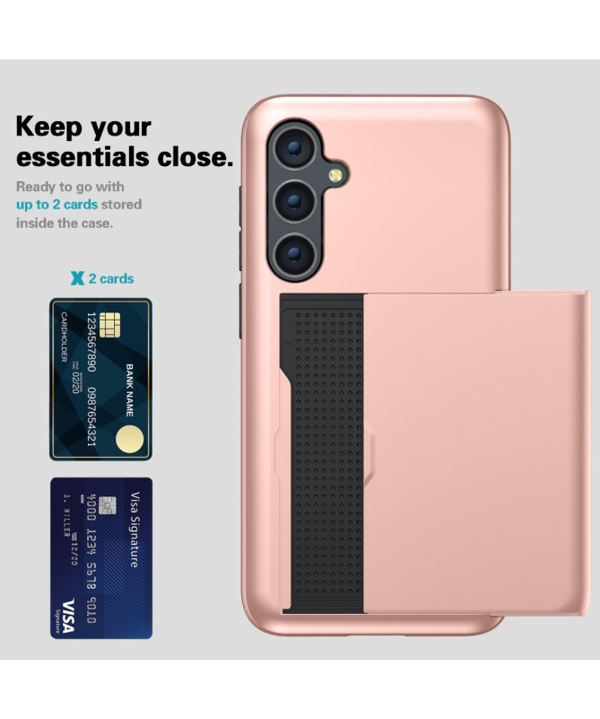 Slimpocket - Coque Samsung Galaxy S25 FE avec porte-cartes