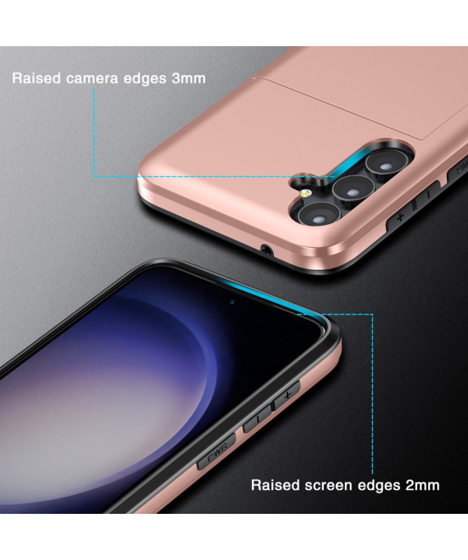 Slimpocket - Coque Samsung Galaxy S25 FE avec porte-cartes