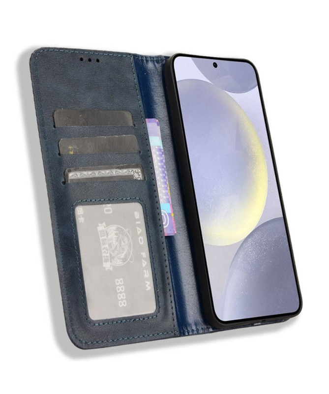 Housse Samsung Galaxy S25 FE Le Cirénius Style Cuir
