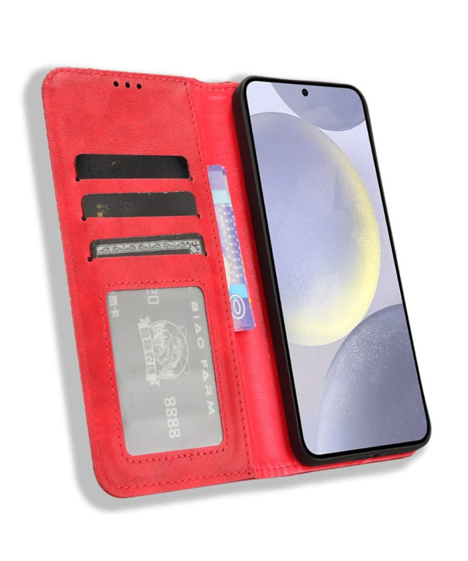 Housse Samsung Galaxy S25 FE Le Cirénius Style Cuir