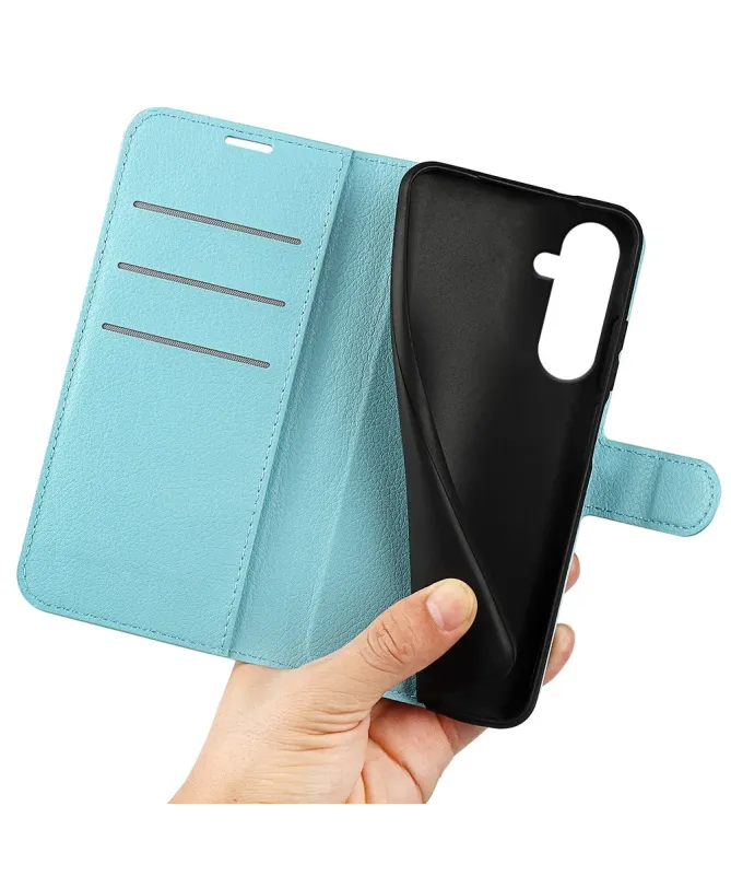 Housse Samsung Galaxy S25 FE portefeuille style cuir