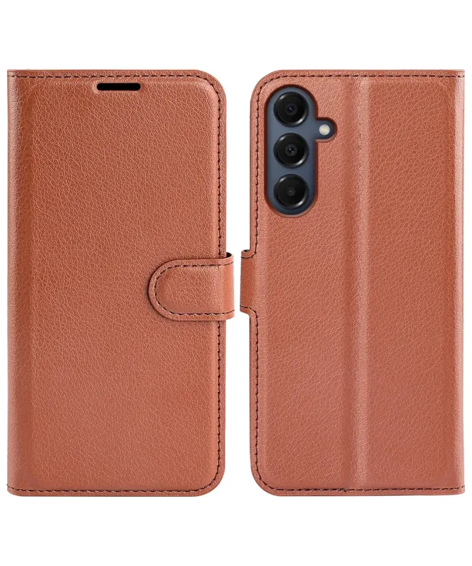 Housse Samsung Galaxy S25 FE portefeuille style cuir