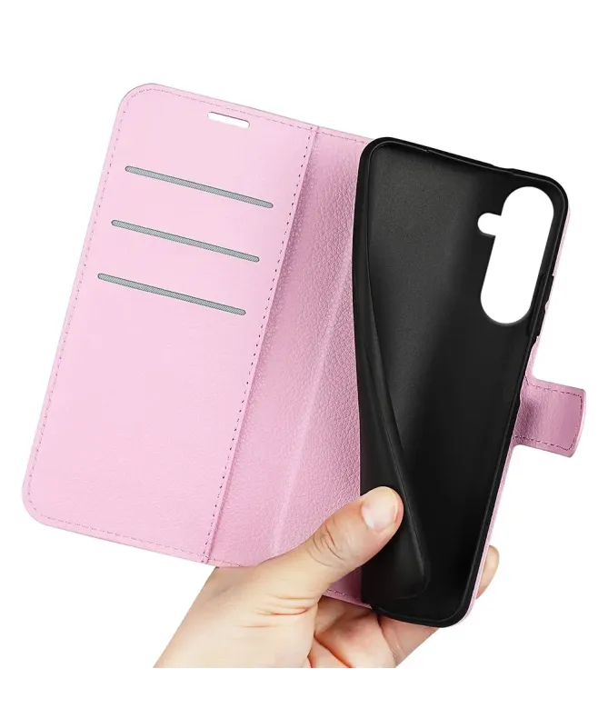 Housse Samsung Galaxy S25 FE portefeuille style cuir