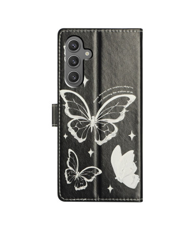 Housse Samsung Galaxy S25 FE Papillons Célestes