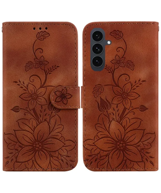Housse Samsung Galaxy S25 FE Fleur de Lys en Relief