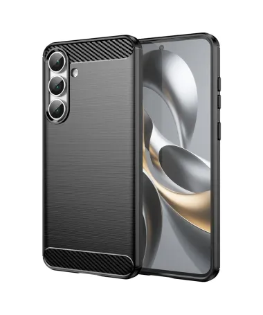 Coque Samsung Galaxy S25 FE flexible effet brossé