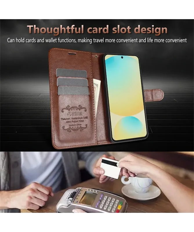 Housse Samsung Galaxy S25 FE AZNS Simili Cuir