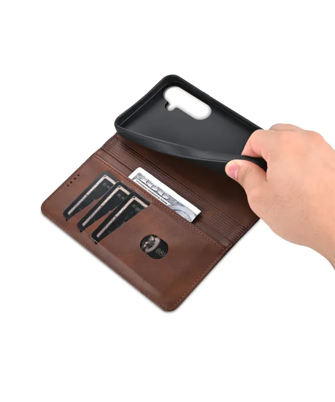 Étui à rabat AZNS pour Samsung Galaxy S25 FE