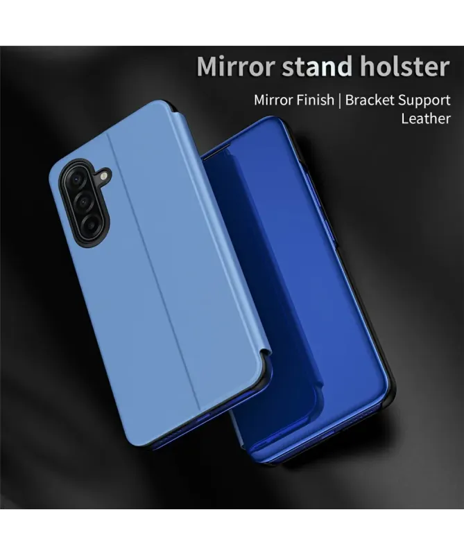 Coque Samsung Galaxy S25 FE avec rabat effet miroir