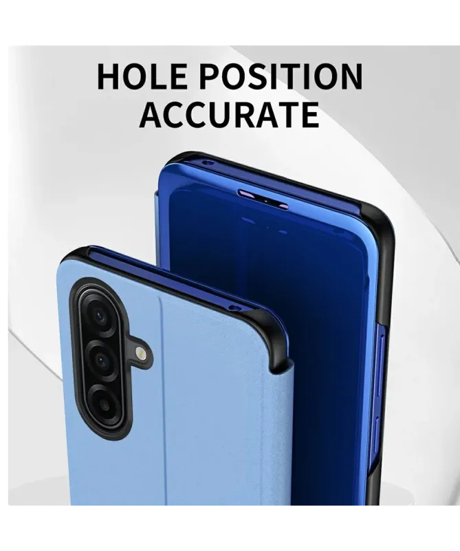 Coque Samsung Galaxy S25 FE avec rabat effet miroir