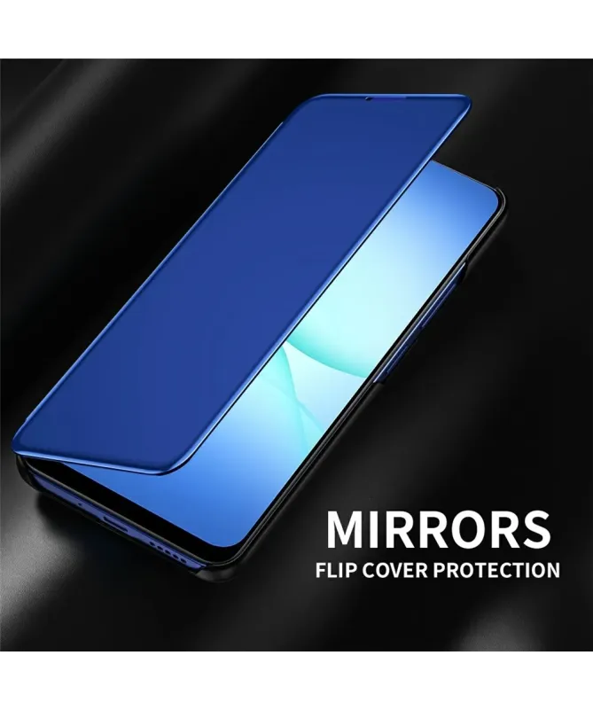 Coque Samsung Galaxy S25 FE avec rabat effet miroir