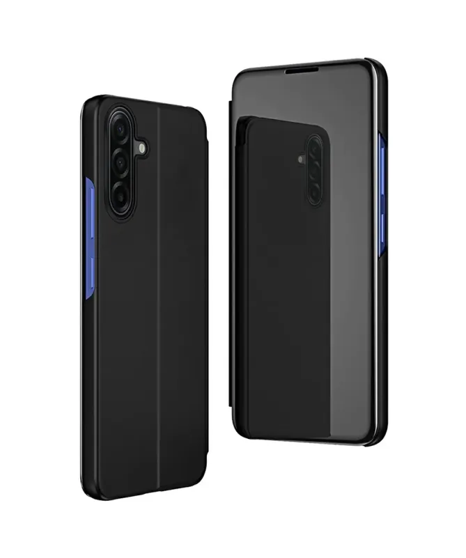 Coque Samsung Galaxy S25 FE avec rabat effet miroir