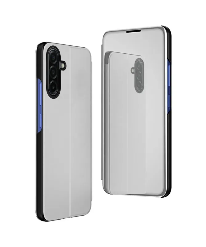 Coque Samsung Galaxy S25 FE avec rabat effet miroir