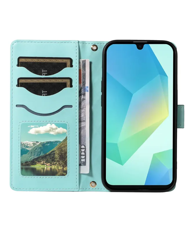 Housse Samsung Galaxy S25 FE Portefeuille avec Bandoulière