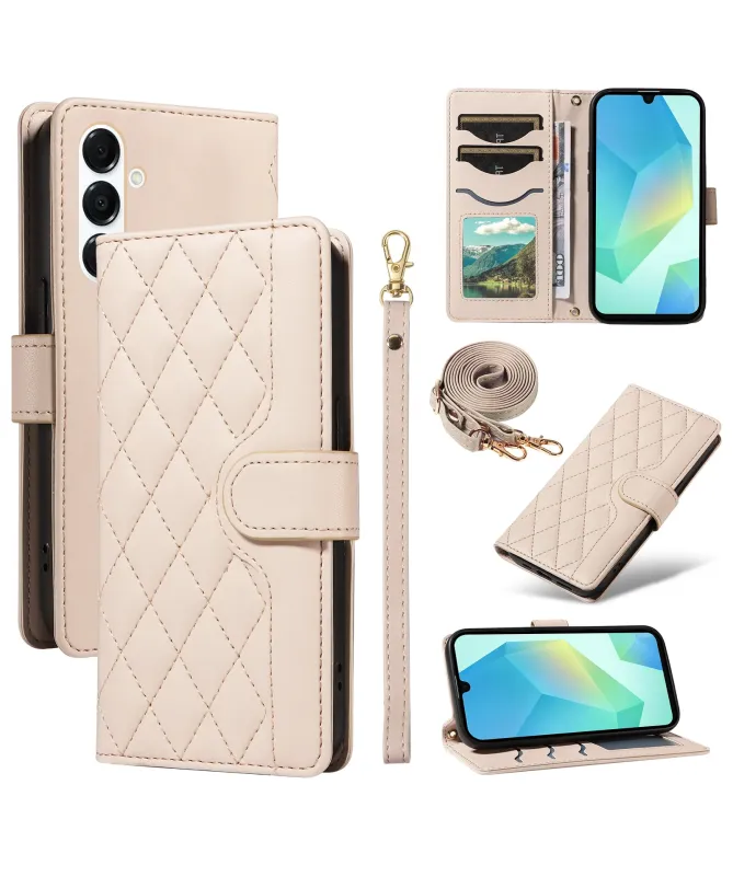 Housse Samsung Galaxy S25 FE Portefeuille avec Bandoulière