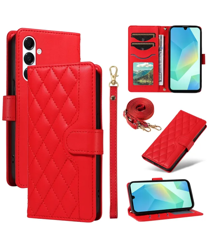 Housse Samsung Galaxy S25 FE Portefeuille avec Bandoulière