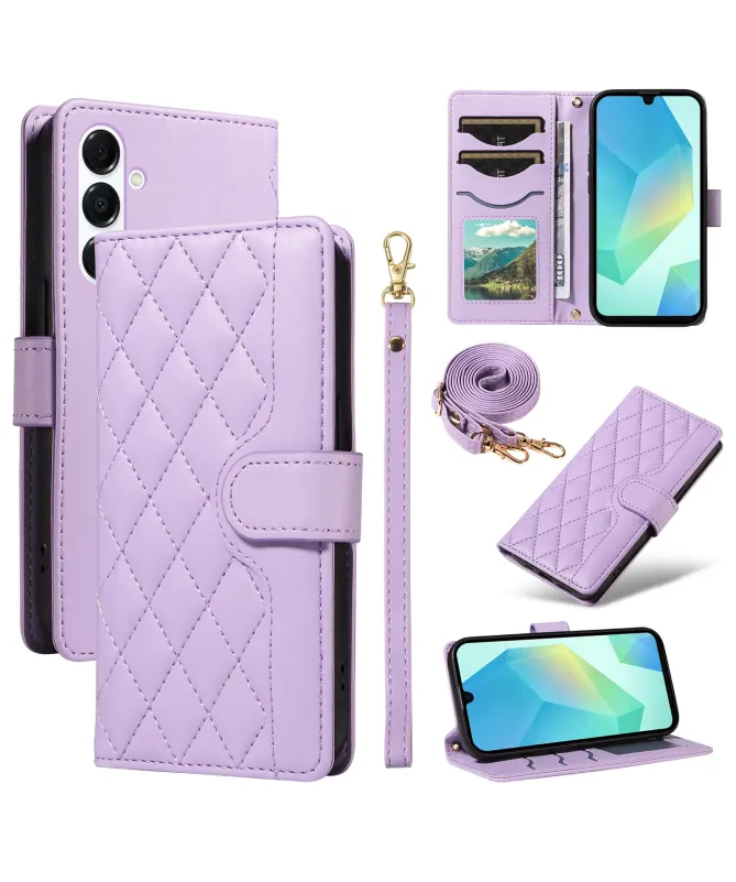 Housse Samsung Galaxy S25 FE Portefeuille avec Bandoulière