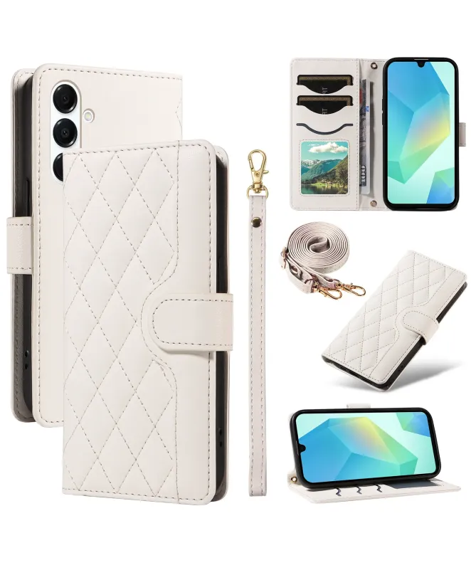 Housse Samsung Galaxy S25 FE Portefeuille avec Bandoulière