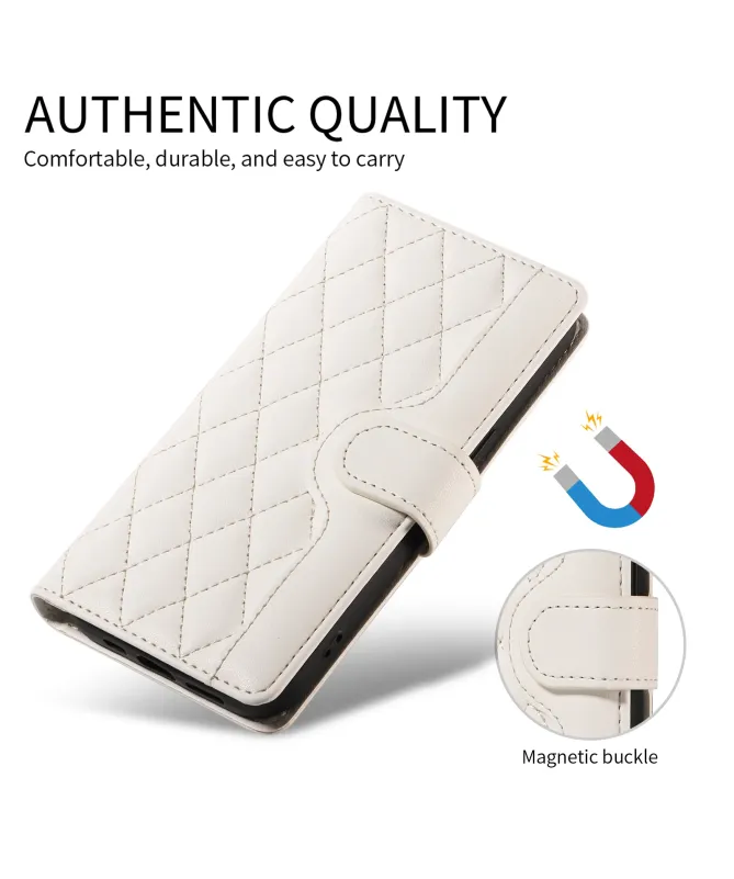 Housse Samsung Galaxy S25 FE Portefeuille avec Bandoulière