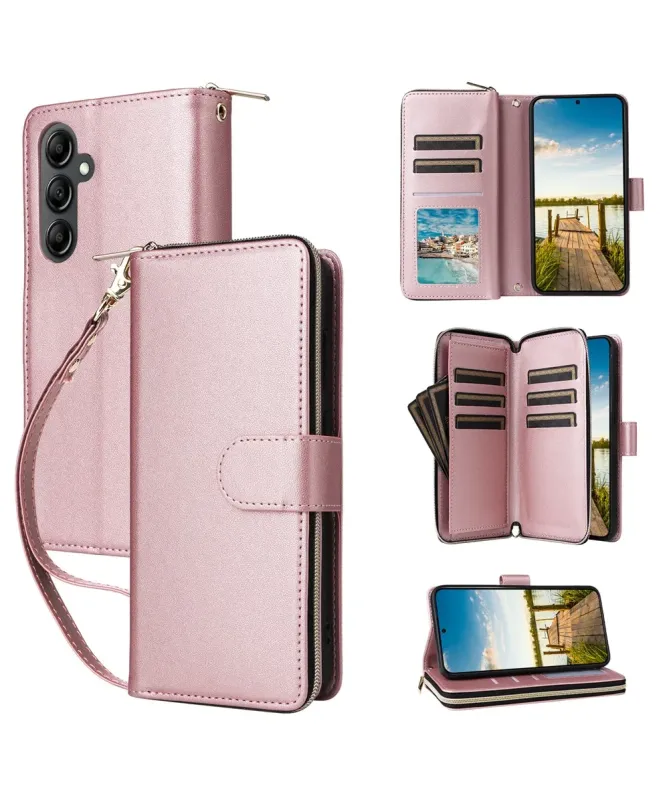 Housse Portefeuille Zippée Samsung Galaxy S25 FE