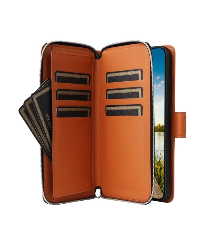 Housse Portefeuille Zippée Samsung Galaxy S25 FE